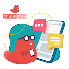 Разработка мобильных приложений в Thunkable. Начало - КИБЕРшкола программирования для детей, компьютерные курсы для школьников, начинающих и подростков - KIBERone г. Фили-Давыдково