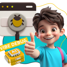 Тестирование & Vibe Debug. Охотники за багами - КИБЕРшкола программирования для детей, компьютерные курсы для школьников, начинающих и подростков - KIBERone г. Фили-Давыдково
