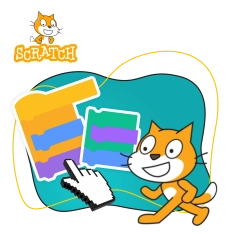 Scratch. Продвинутый уровень – создаём игры, как маленькие разработчики! - КИБЕРшкола программирования для детей, компьютерные курсы для школьников, начинающих и подростков - KIBERone г. Фили-Давыдково
