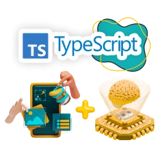 TypeScript + AI: создаём умные веб-приложения - КИБЕРшкола программирования для детей, компьютерные курсы для школьников, начинающих и подростков - KIBERone г. Фили-Давыдково