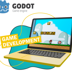 Godot.  Основа создания легендарных игр - КИБЕРшкола программирования для детей, компьютерные курсы для школьников, начинающих и подростков - KIBERone г. Фили-Давыдково