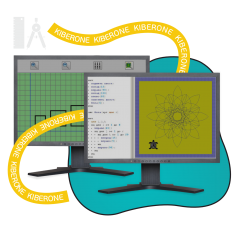Исполнители чертежник и черепашка - КИБЕРшкола программирования для детей, компьютерные курсы для школьников, начинающих и подростков - KIBERone г. Фили-Давыдково