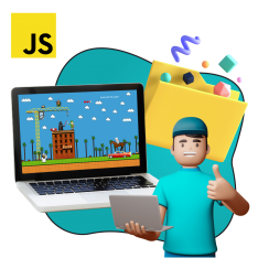Программирование на JavaScript. Учимся создавать игры! - КИБЕРшкола программирования для детей, компьютерные курсы для школьников, начинающих и подростков - KIBERone г. Фили-Давыдково