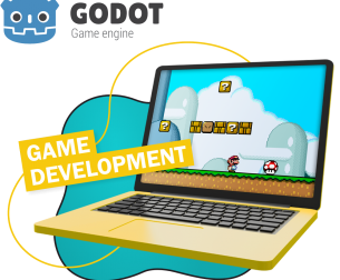 Godot.  Основа создания легендарных игр - КИБЕРшкола программирования для детей, компьютерные курсы для школьников, начинающих и подростков - KIBERone г. Фили-Давыдково