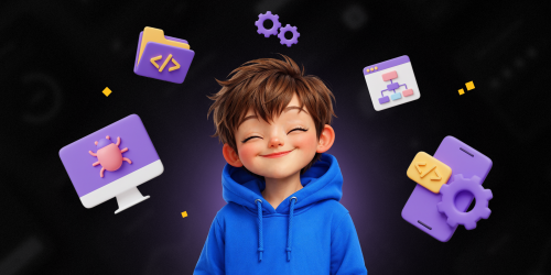 Идеальный сайт с нуля: код, дизайн и AI-помощник - КИБЕРшкола программирования для детей, компьютерные курсы для школьников, начинающих и подростков - KIBERone г. Фили-Давыдково